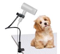 Cuyacili Support de Sèche Cheveux pour Chien Hair Dryer Holder Réglable Support de séchoir Mains Libres pour Animaux de Compagnie 80cm