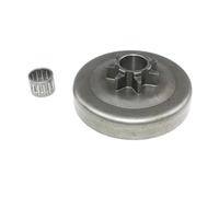 CVAADV Pignon de chaîne de tambour d'embrayage 0.325 7T, Compatible avec Jonsered 2141 2145 2149 2150 CS2141 CS2145 CS2147 CS2150 CS2152 CS2153 CS2245 CS2245S