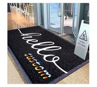 CVBN Paillasson Personnalisable avec Logo et Texte Animaux Tapis Personnalisés Antidérapant et Lavable pour Centres Commerciaux, Entrées D'entreprises,60x120cm