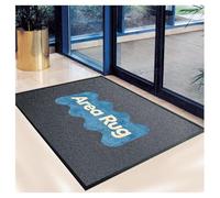 CVBN Paillasson Personnalisable avec Logo Photo Texte Tapis Personnalisés Antidérapant Interieur Entree Absorbant pour Couloir Cuisine Exterieur Commerciale,100x130cm