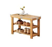 CVdrtyED Organisateur Chaussures Banc À Chaussures avec Étagère De Rangement, for Entrée, Petit Espace, Organisateur, Utilisation Intérieure Et Extérieure L'entrée(50x45x20cm)