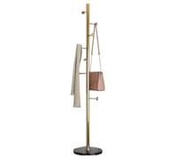 CVdrtyED Porte Manteau Pied Porte-manteau En Métal, Autoportant, Arbre À Manteau, Base Marbre Naturel Pur, Utilisé Dans La Chambre Coucher Et Le Salon Organisateur Entrée(A)