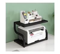 CVdrtyED Supports Imprimantes Support D'imprimante De Bureau Debout À 2 Niveaux, Organisateur pour Télécopieur, Scanner Fichiers, Table Bureau Scanner Fax(D,44 * 28 * 30cm)