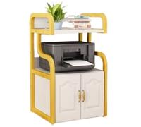 CVdrtyED Supports Imprimantes Support D'imprimante De Bureau, Rangement, Autoportant avec Tiroirs Et Armoires pour La Maison Bureau Scanner Fax(B,70 * 40 * 95cm)