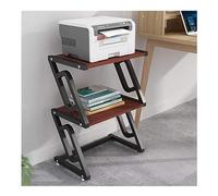 CVdrtyED Supports Imprimantes Support D'imprimante Portable avec Étagères De Rangement pour Les Livres Fichiers Scanner Télécopieur Pieds Antidérapants Bureau Scanner Fax(A,45 * 28 * 59.5cm)