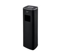 CVdrtyED Sur Pied Cendrier Sur Pied For Colonne De Fumée Cigarette Patio, Hôtel, Centre Commercial, Pédicule Vertical, Poubelle Extérieure Poubelle Extérieur(Black)