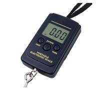 CVFRDD 1PC Multifonctionnel Mini 40kg/10g Électronique Suspendu Bagages De Pêche Balanca Portable Numérique Pratique Poche Poids Crochet Échelle