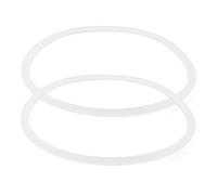 CVUTOVO 2 Pièces Anneaux D'étanchéité Design Robuste pour Boîte à Lunch en Silicone Joint Hermétique Blanc Compatible Punch Box et Lunch Box Cuisine
