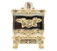 CVUTOVO Boîte de Rangement pour Cotons et Cotons-tiges avec Motif Floral Relief Organisateur Maquillage Compact avec Couvercle Anti-poussière pour Salle de Bain et Bureau