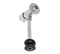 CVUTOVO Levier de chasse d'eau pour l'urinoir, vanne argentée à temporisation, filetage 20 mm, mécanisme encastré, remplacement pour urinoirs muraux, utilisation simple