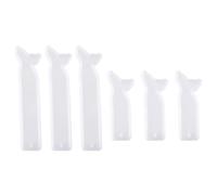CVUTOVO Moule à marque-page classique en silicone lot de 6 pièces souple pour loisirs créatifs avec positionnement précis