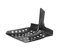 CVUTOVO Outil de Pelle à Tamiser en Fer Argenté pour Nettoyage Stable des Drains et Boues Divers Environnements de Jardinage