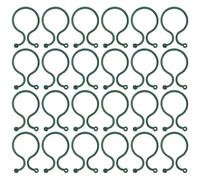 CVUTOVO Pince de Jardin 100 pièces Vert en Plastique, Clips pour Plantes Vertes et tomates, idéal pour projets potagers et Jardinage à Grande échelle