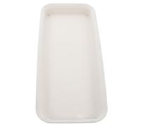CVUTOVO Plateau Rectangulaire pour Plantes Intérieur Bac Égouttoir Plastique Résistant avec Grande Capacité pour Jardinières et Pots de Fleurs sur Rebord de Fenêtre ou Jardin