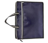 CVUTOVO Pochette à Documents Protection en Tissu Oxford Fermeture Éclair, Sacoche de Classement A4 pour Stockage de Fichiers et Magazines pour Bureau et Enseignants