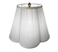 CWCQGH Abat-Jour de Table Ovale décoratif, Petit Trou supérieur (diamètre 1,05 cm) Abat-Jour Conique (43 cm)