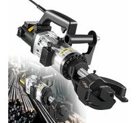 CWCQGH Cintreuse hydraulique électrique Portable pour Barres d'armature, cintreuse à Acier 4-25 mm, Vitesse de cintrage 5 s