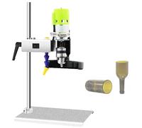 CWCQGH Kit de Coupe-Bouteilles électrique en Verre, Vitesse réglable de 5 à 6 000 TR/Min pour Les Loisirs créatifs, la décoration et la découpe de Bouteilles diverses.
