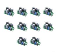 CWOQOCW Convertisseur abaisseur AC vers DC LM317 Régulateur de tension réglable 5 V-38 V Entrée 1000 uF Filtre Circuit Board Module pour contrôle industriel Vert