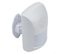 CWOQOCW Détecteur de mouvement PIR sans fil Tuya avec sirène 110 dB et lumière stroboscopique anti-animal de compagnie pour système d'alarme de sécurité domestique intelligente