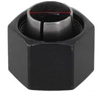 CWOQOCW Écrou de mandrin en acier 127 mm, 12 mm, 635 mm pour outils électriques, noir, ajustement de précision pour réparation d'équipements d'extérieur (12,7 mm)