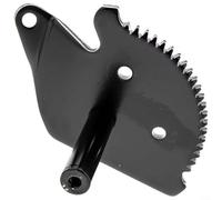 CWOQOCW Levier de direction en acier noir pour tondeuse Craftsman 138059 531165701 532138059 110 x 84 x 9415 mm