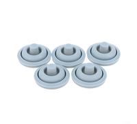 CWOQOCW Lot de 2 bagues d'étanchéité de rechange en silicone pour autocuiseur WMF Perfect modèle 6093109502, joint haute pression, gris
