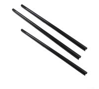 CWOQOCW Lot de 4 cache-tuyaux de radiateur blancs 15 x 200 mm, 300 mm, 500 mm, colliers de tuyau de radiateur pour finition professionnelle domestique (noir, 500 mm)