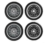 CWOQOCW Lot de 4 roues pour tondeuse Toro 107-3708 107-3709 avant arrière compatible série 20053-20384 Traction stable Remplacement facile Entretien extérieur