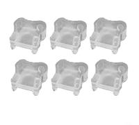 CWOQOCW Nailer No Mar Tip N558471 N569446 Lot de 10 accessoires de rechange pour cloueuses DCN680B-CA BCN680D1 DCN681D1 Transparent