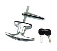 CWOQOCW Serrure à poignée en T en alliage de zinc robuste compatible avec bouchon de camion et coque de camping-car avec finition antirouille pour une sécurité fiable (B)