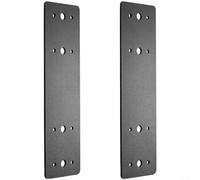 CWOQOCW Support de plaque plate en acier pour réparation du bois et renforcement du cadre en treillis avec finition résistante à la rouille pour un soutien structurel dans les cadres et les meubles