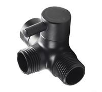 CWOQOCW Vanne de dérivation de douche G1/2 en laiton à 3 voies pour contrôler le débit d'eau entre les têtes fixes et portatives pour la mise à niveau de la plomberie de la maison et de la salle de