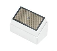 CWOQOCW ZIGBEE Capteur de Pluie avec Détection de Lumière, IPX4 Étanche Intelligent Détecteur de Gouttes de Pluie pour Home Assistant Z2M, ABS Blanc