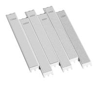 CWOVRS Lot de 6 pierres à aiguiser diamant avec base en aluminium