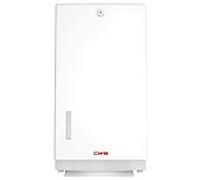 CWS distributeur de papier pliant 4620000 Universal , blanc , plastique, avec serrure