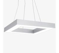 CWVYKNP Suspension Géométrique Créative À LED Haute Luminosité Lustre LED Intégré Moderne Pour Îlot Central, Lampe Suspendue Noire Industrielle Pour Salle À Manger, Chambre