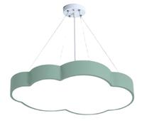 CWVYKNP Suspension LED Décorative Couleur Macaron Pour Chambre D'enfant Lustre Nuage Créatif Unique Luminaire Haute Luminosité À Usage Commercial Pour Café, École Maternelle