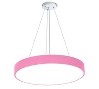 CWVYKNP Suspension Lumineuse À Anneaux Couleur Macaron Lampe Décorative LED Intégrée Lampe Suspendue Industrielle Haute Luminosité Pour Chambre, Salon, Cuisine, Évier