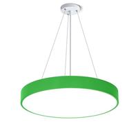 CWVYKNP Suspension Lumineuse À Anneaux Couleur Macaron Lampe Décorative LED Intégrée Lampe Suspendue Industrielle Haute Luminosité Pour Chambre, Salon, Cuisine, Évier