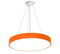 CWVYKNP Suspension Lumineuse À Anneaux Couleur Macaron Lampe Décorative LED Intégrée Lampe Suspendue Industrielle Haute Luminosité Pour Chambre, Salon, Cuisine, Évier