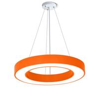 CWVYKNP Suspension Lumineuse À Anneaux Couleur Macaron Lampe Décorative LED Intégrée Lampe Suspendue Industrielle Haute Luminosité Pour Chambre, Salon, Cuisine, Évier