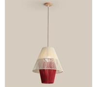 CWVYKNP Suspension Moderne Pour Cuisine, Style Crème Luminaire Suspendu En Rotin Tressé En Corde De Jute Plafonnier Bohème Encastré Pour Chambre, Salon Ou Salle À Manger