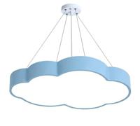 CWVYKNP Suspension Nuage Blanc Simple Et Créative Lampe Suspendue Couleur Macaron Pour Chambre D'enfant Grand Luminaire Suspendu LED À Usage Commercial Pour Hauts Plafonds