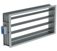 CX3030 - Volet motorisé pour air neuf et air extrait avec rappel par ressort 300x550 mm - A11058483 de Exhausto