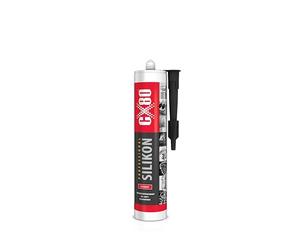 CX80 | Silicone haute température rouge | Scellement durablement élastique pour des températures de -65°C à +380° | Pour le bâtiment, l'automobile et l'industrie | Résistant aux huiles, à l'essence et