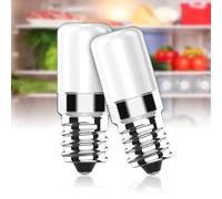 Cxyemt Ampoule LED réfrigérateur E14, 2W remplace l'ampoule halogène 20W, Blanc Chaud 2700K, Lampe LED à culot E14 pour frigo, hotte, machine à coudre, AC 220-240V, Lot de 2