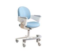 CYairong-22 Chaise d'ordinateur Chaise de Bureau for Enfants, Chaise réglable en Hauteur, Ergonomique, for, d'ordinateur for for Les familles, écoles et Bureaux Chaises de Bureau de Direction(Blue)