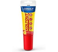 CYANOLIT 33300048 Blanc Express Tube Colle de fixation, Blanc, 125 ml