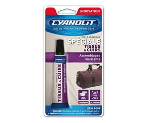 CYANOLIT 33300072 Colle Spéciale Tissus, Transparent - 30 ml